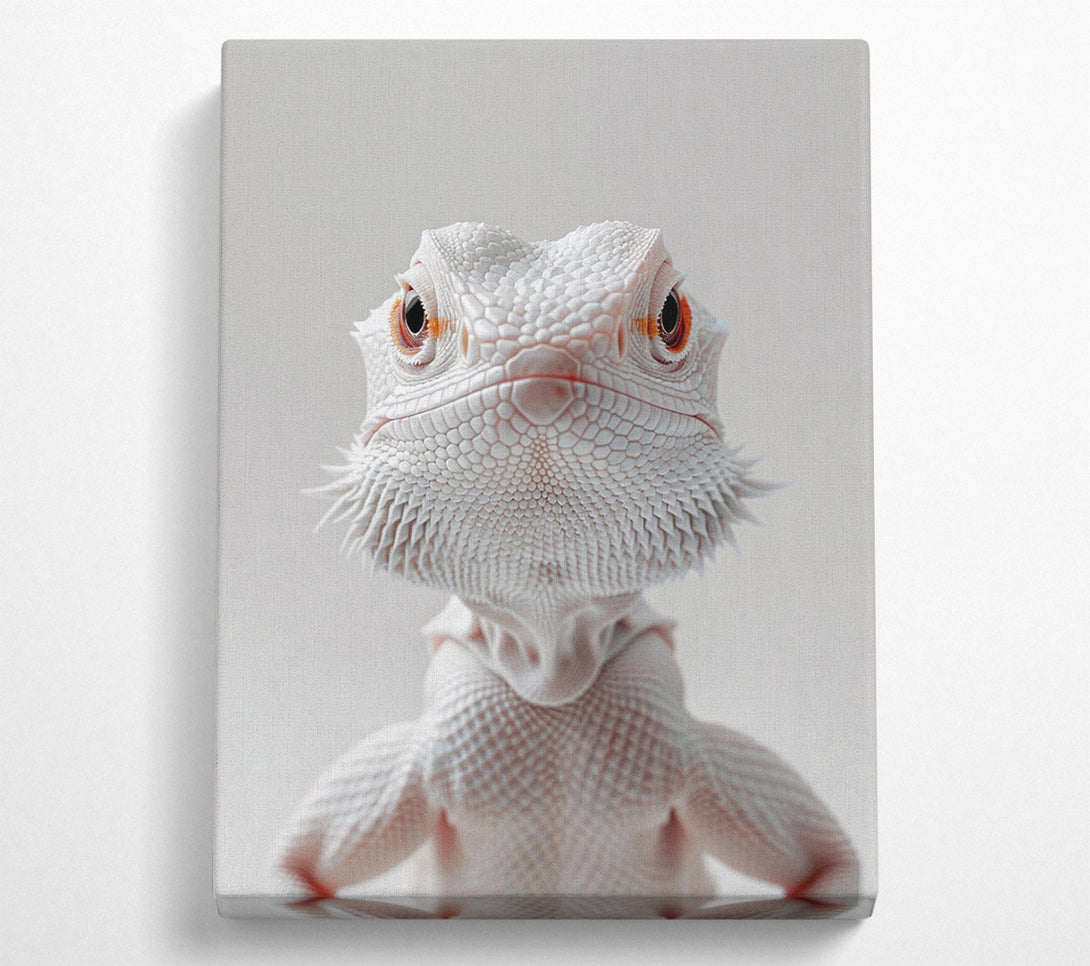  A Canvas Print of The White Dragon Canvas Art