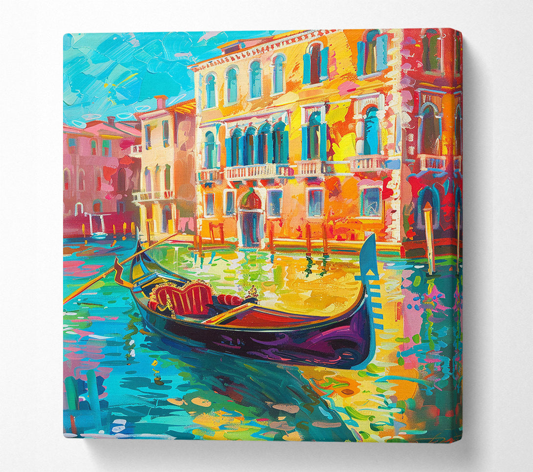  A Canvas Print of Gondola Ride Canvas Print
