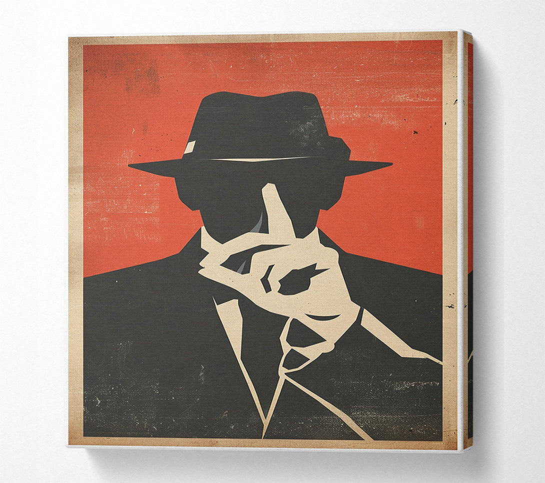  A Canvas Print of The Secret Canvas Wall Art