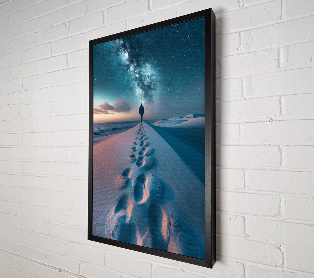  A Canvas Print of Desert Nightfall Canvas Print