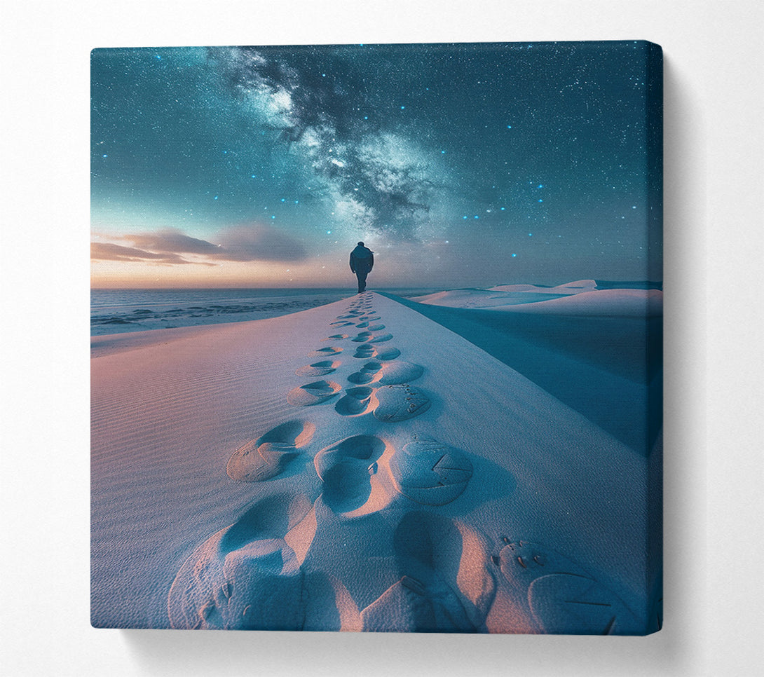  A Canvas Print of Desert Nightfall Canvas Print