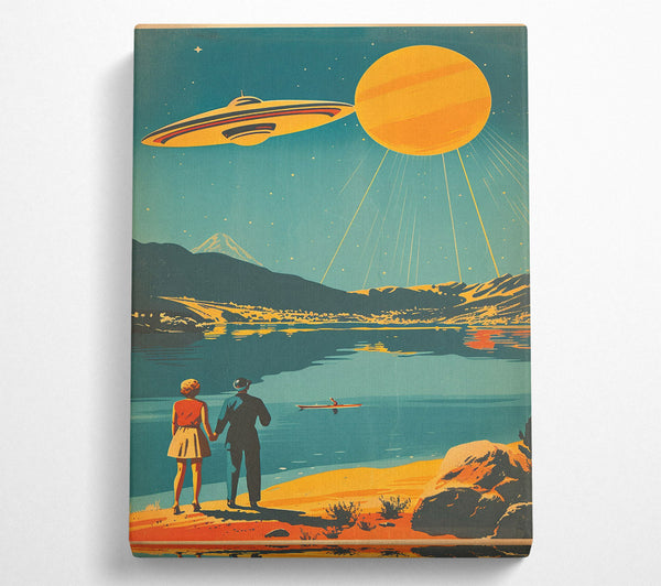  A Canvas Print of The Visitors Canvas Wall Art