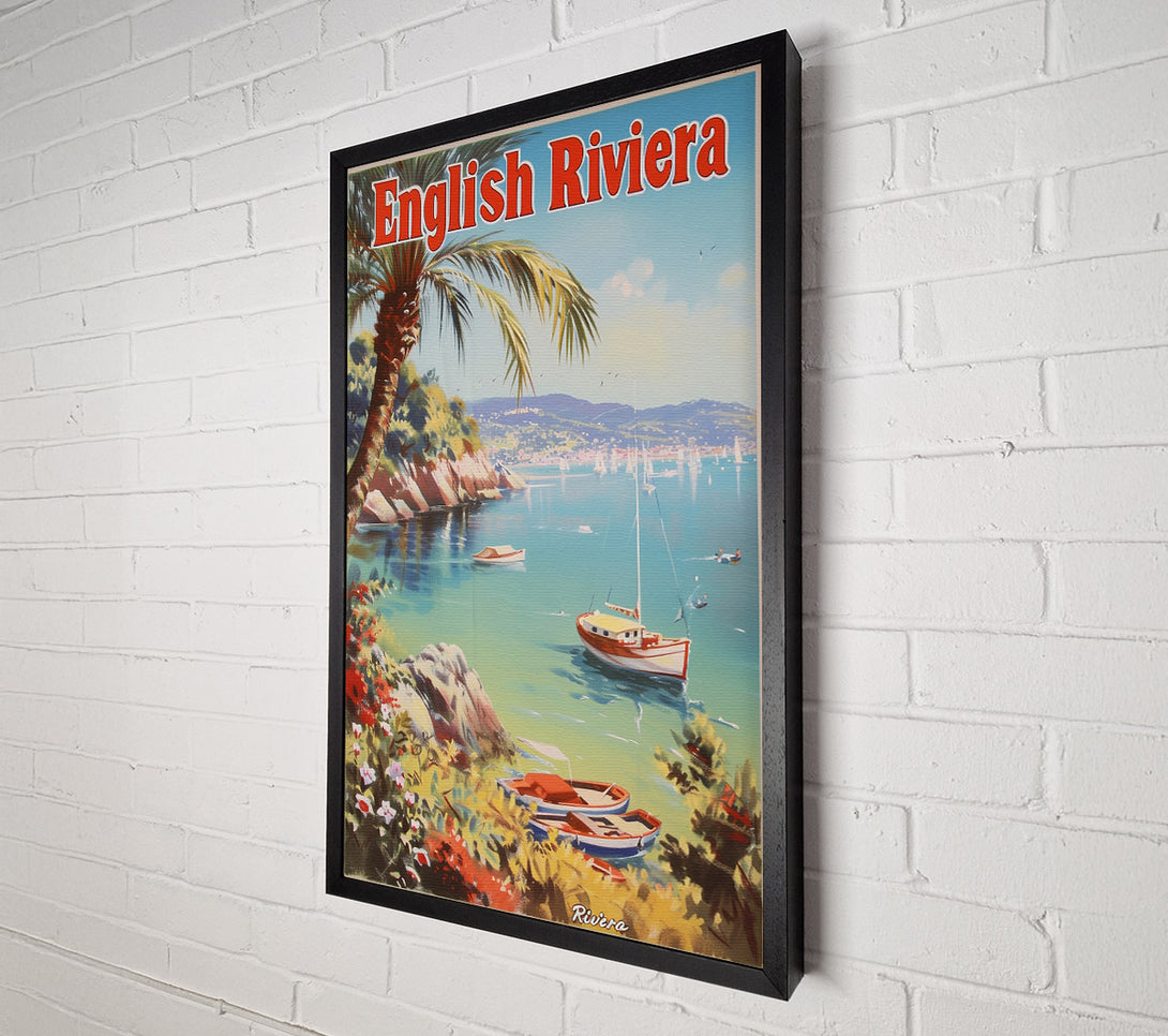  A Canvas Print of English Riviera Canvas Art