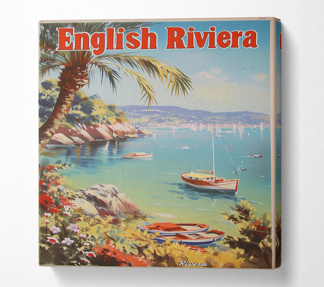  A Canvas Print of English Riviera Canvas Art