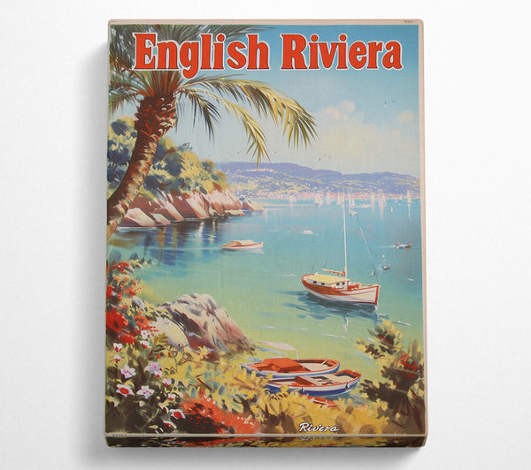  A Canvas Print of English Riviera Canvas Art