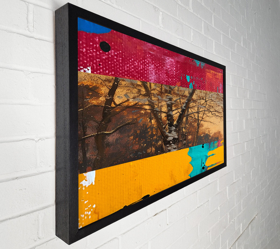  A Canvas Print of The Silence Of The Forest Canvas Print