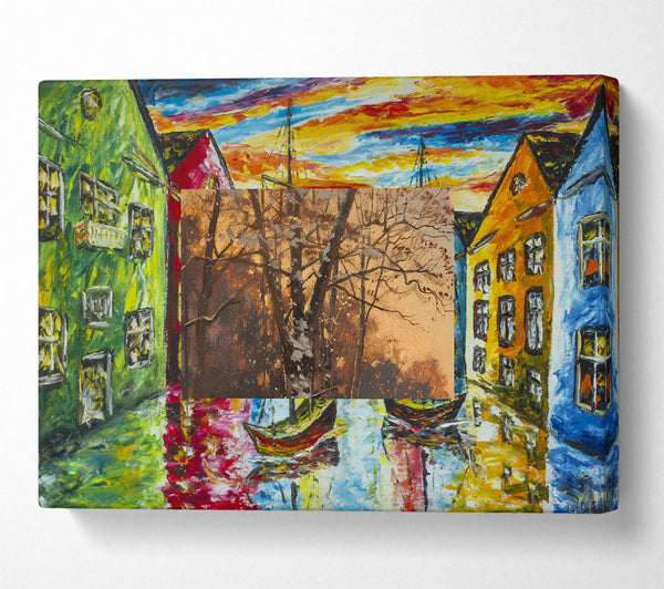  A Canvas Print of The Silence Of The Forest Canvas Print