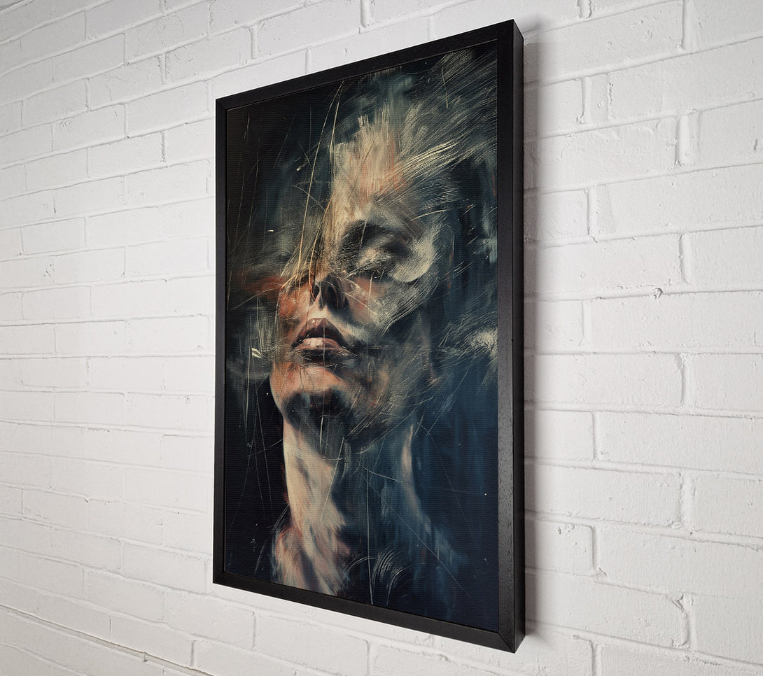  A Canvas Print of Lost In The Static Canvas Wall Art