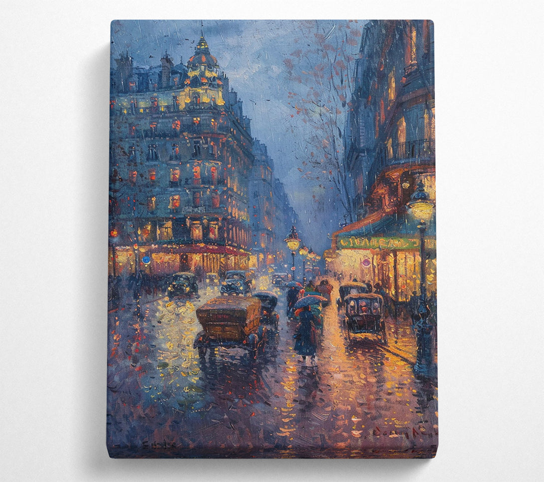  A Canvas Print of City Lights Canvas Art