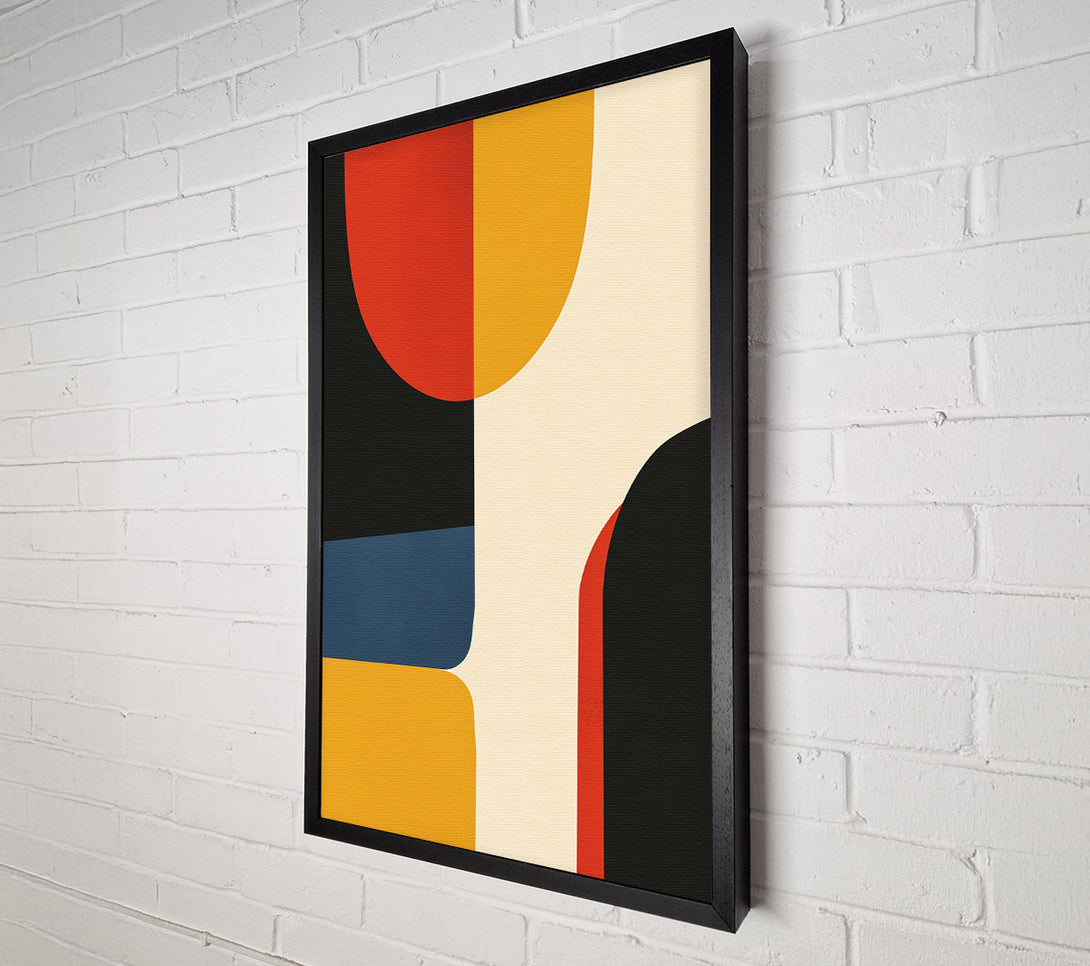  A Canvas Print of Primary Shapes Canvas Art