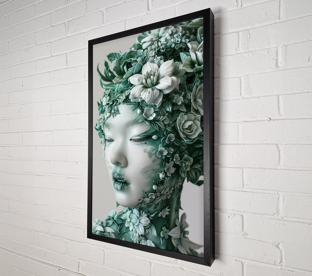  A Canvas Print of A Visage Of Spring Canvas Wall Art