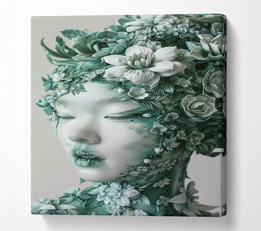  A Canvas Print of A Visage Of Spring Canvas Wall Art