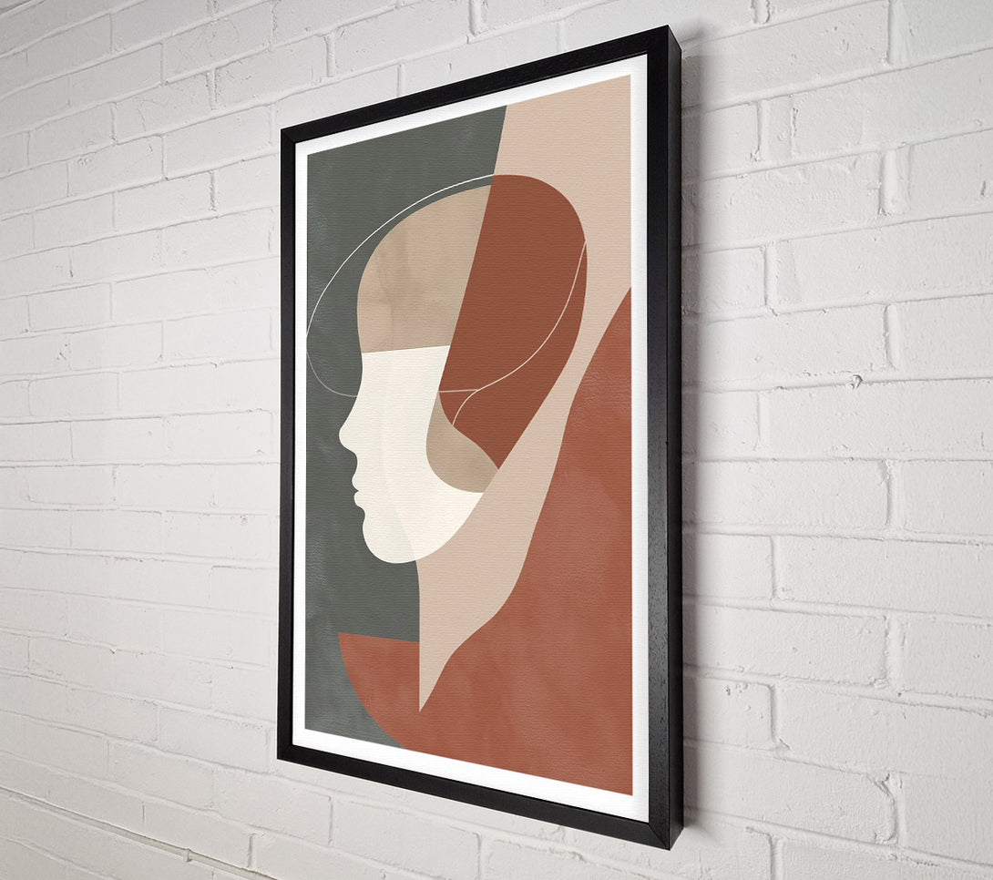  A Canvas Print of Geometric Reverie Canvas Print