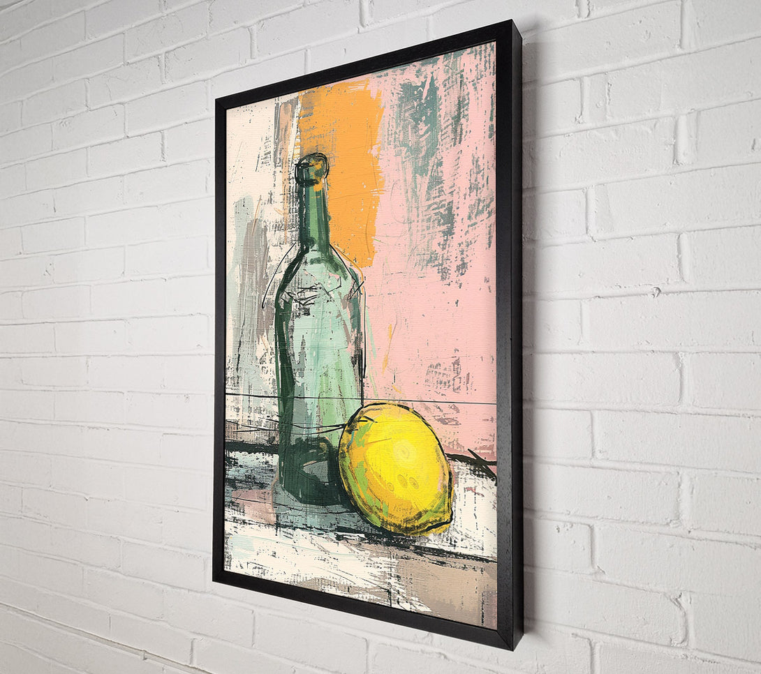  A Canvas Print of A Simple Still Life Canvas Print