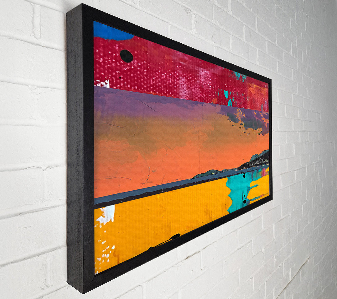  A Canvas Print of Distant Shores Canvas Print