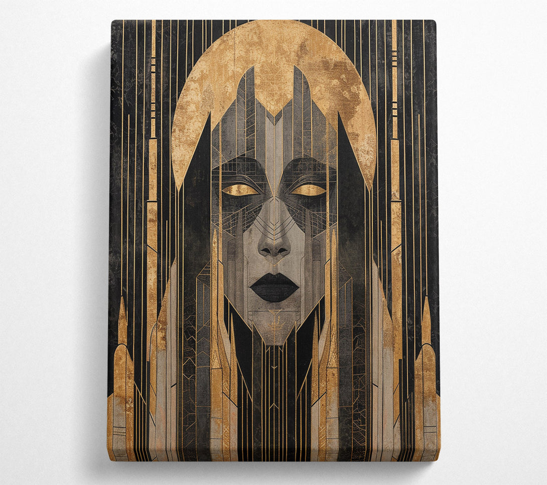  A Canvas Print of The Golden Queen Canvas Wall Art
