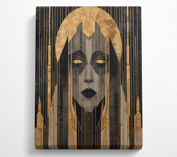  A Canvas Print of The Golden Queen Canvas Wall Art