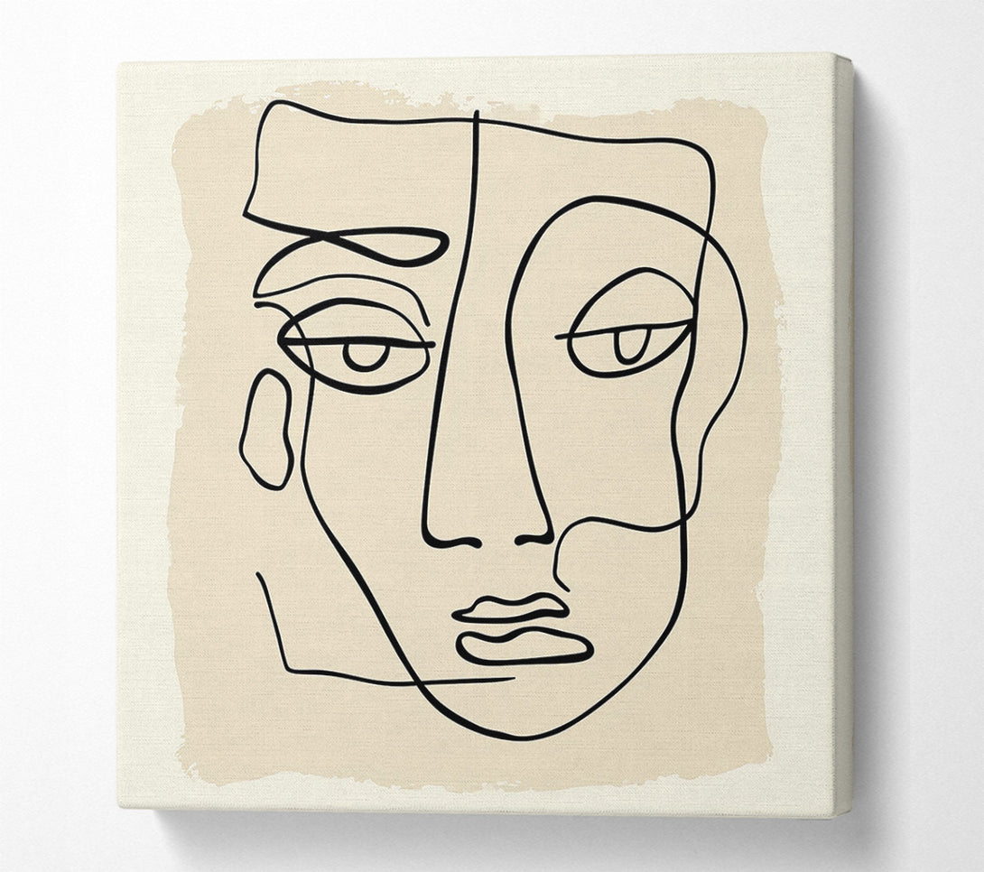  A Canvas Print of Melancholy Canvas Print