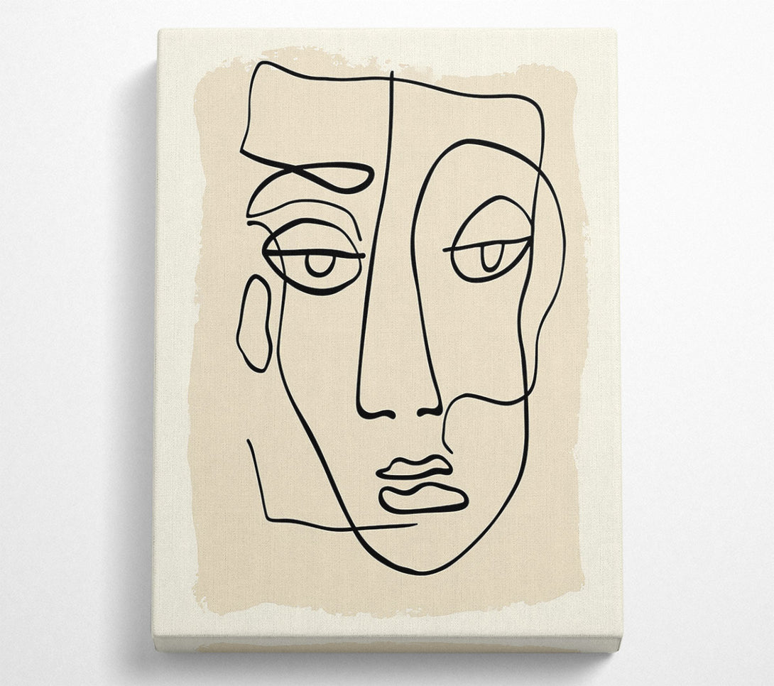  A Canvas Print of Melancholy Canvas Print