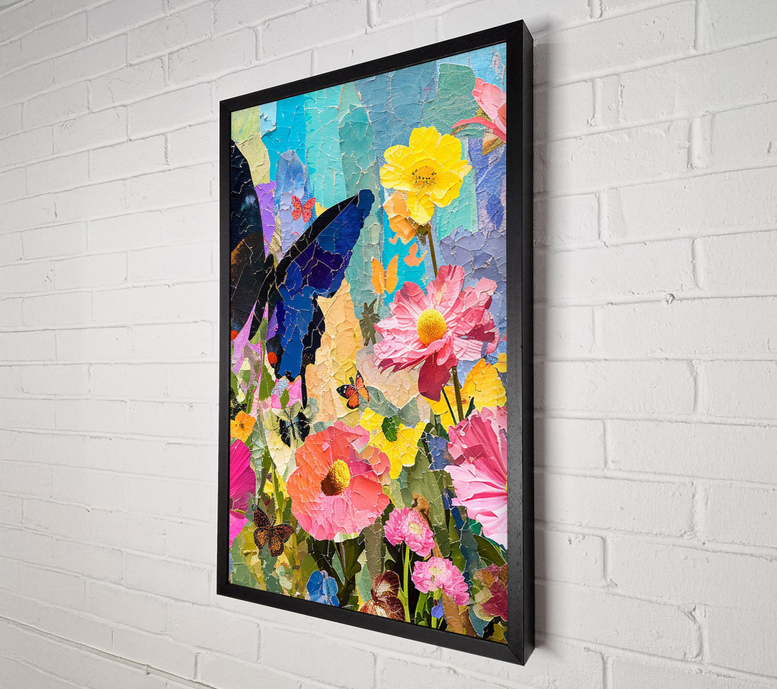  A Canvas Print of Flutter And Bloom Canvas Art