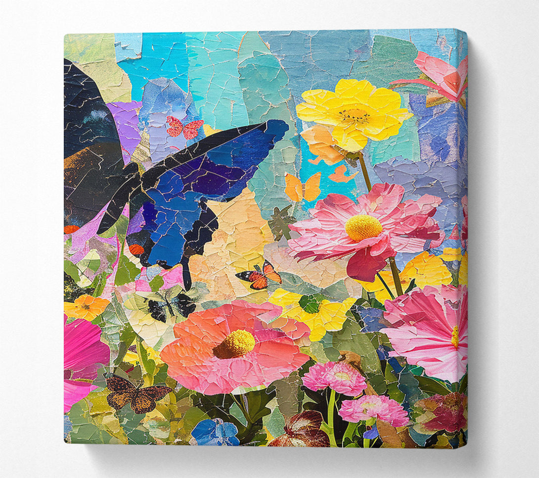  A Canvas Print of Flutter And Bloom Canvas Art
