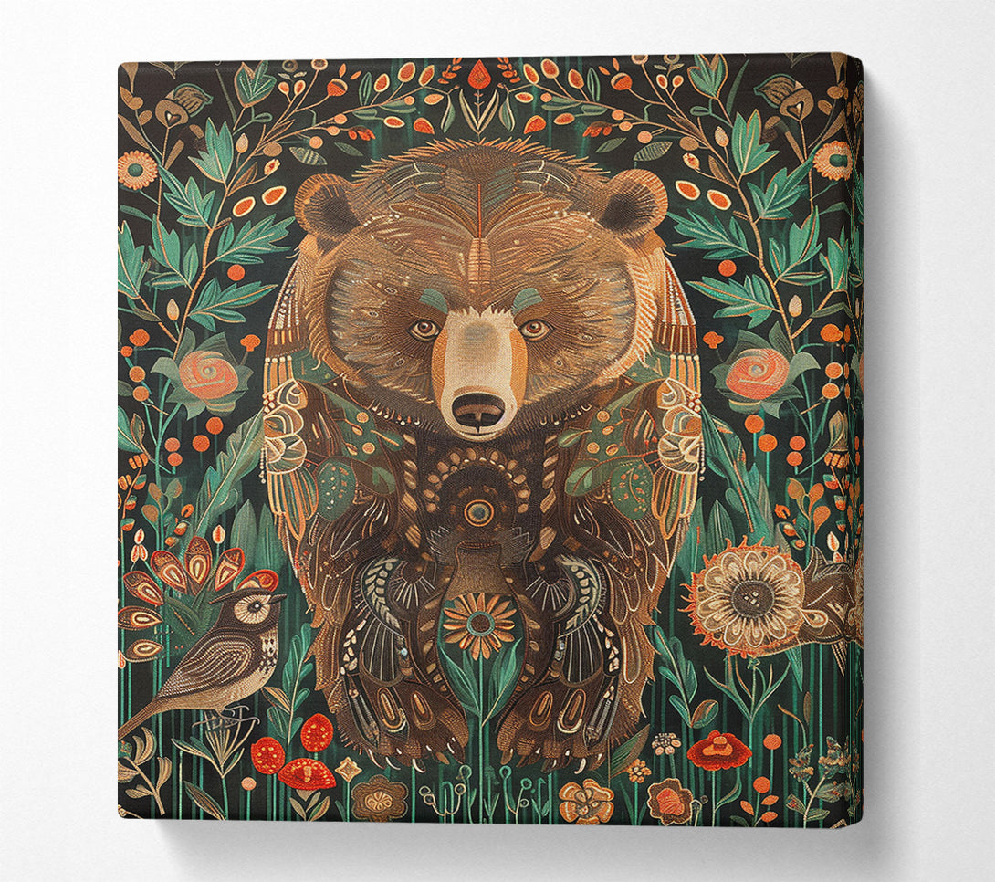  A Canvas Print of Spirit Of The Forest Canvas Wall Art