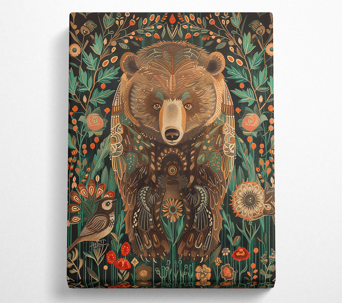  A Canvas Print of Spirit Of The Forest Canvas Wall Art