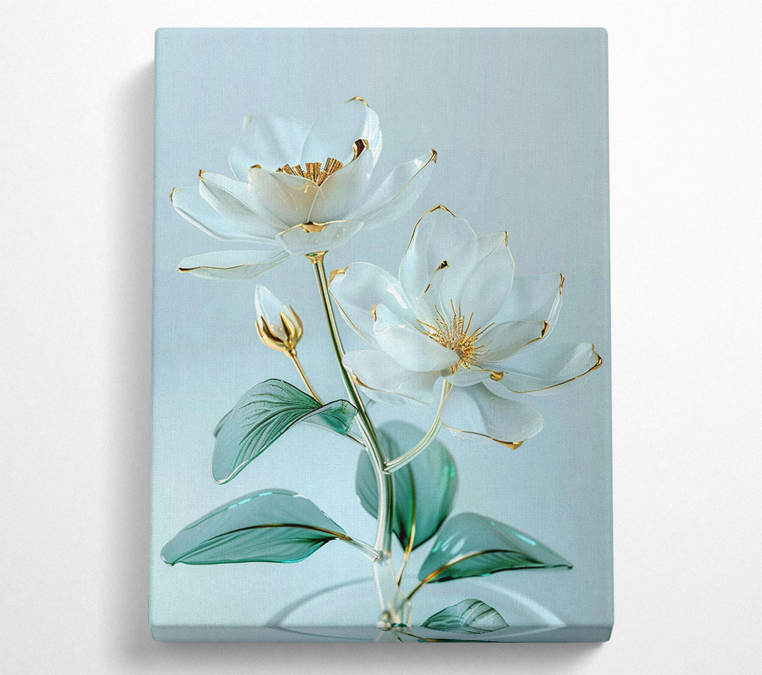  A Canvas Print of Crystal Blooms Canvas Print