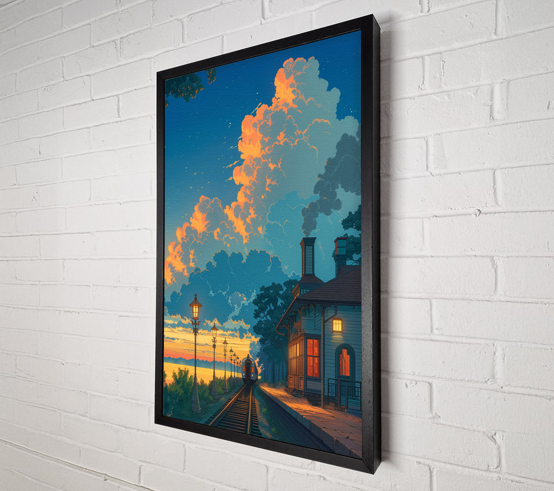  A Canvas Print of Tranquil Eventide Canvas Art