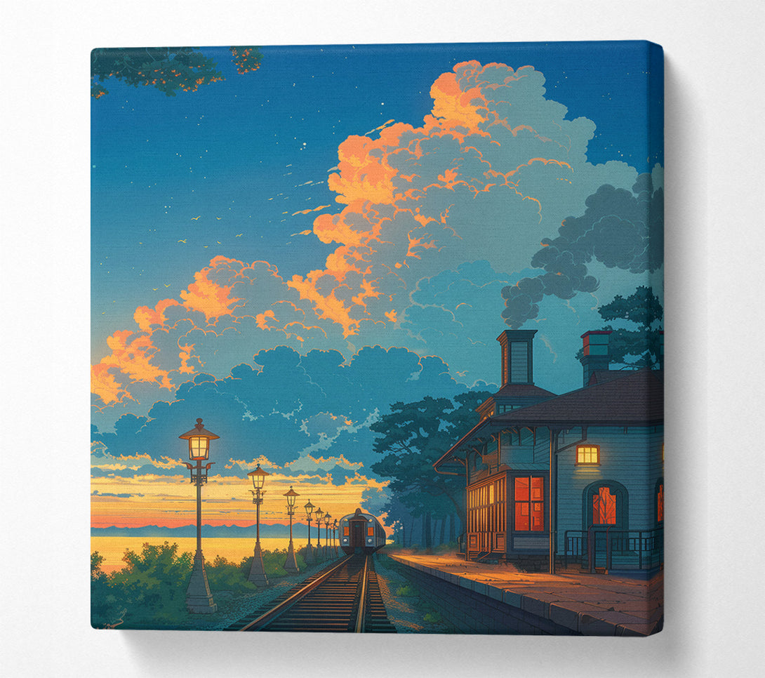  A Canvas Print of Tranquil Eventide Canvas Art