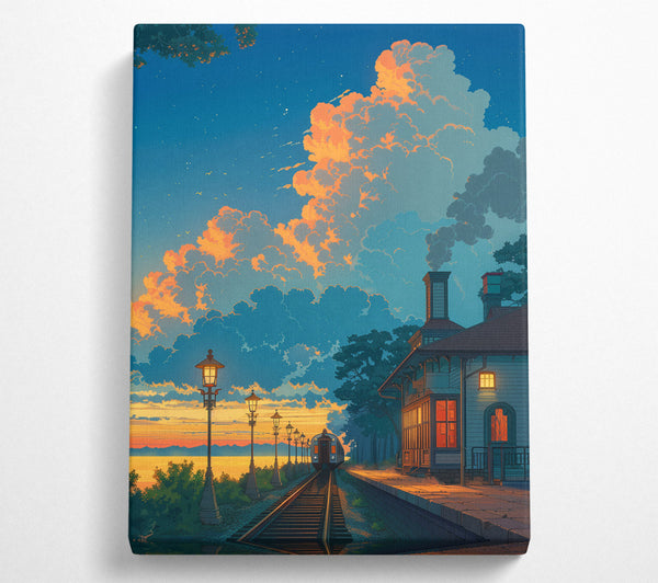 A Canvas Print of Tranquil Eventide Canvas Art