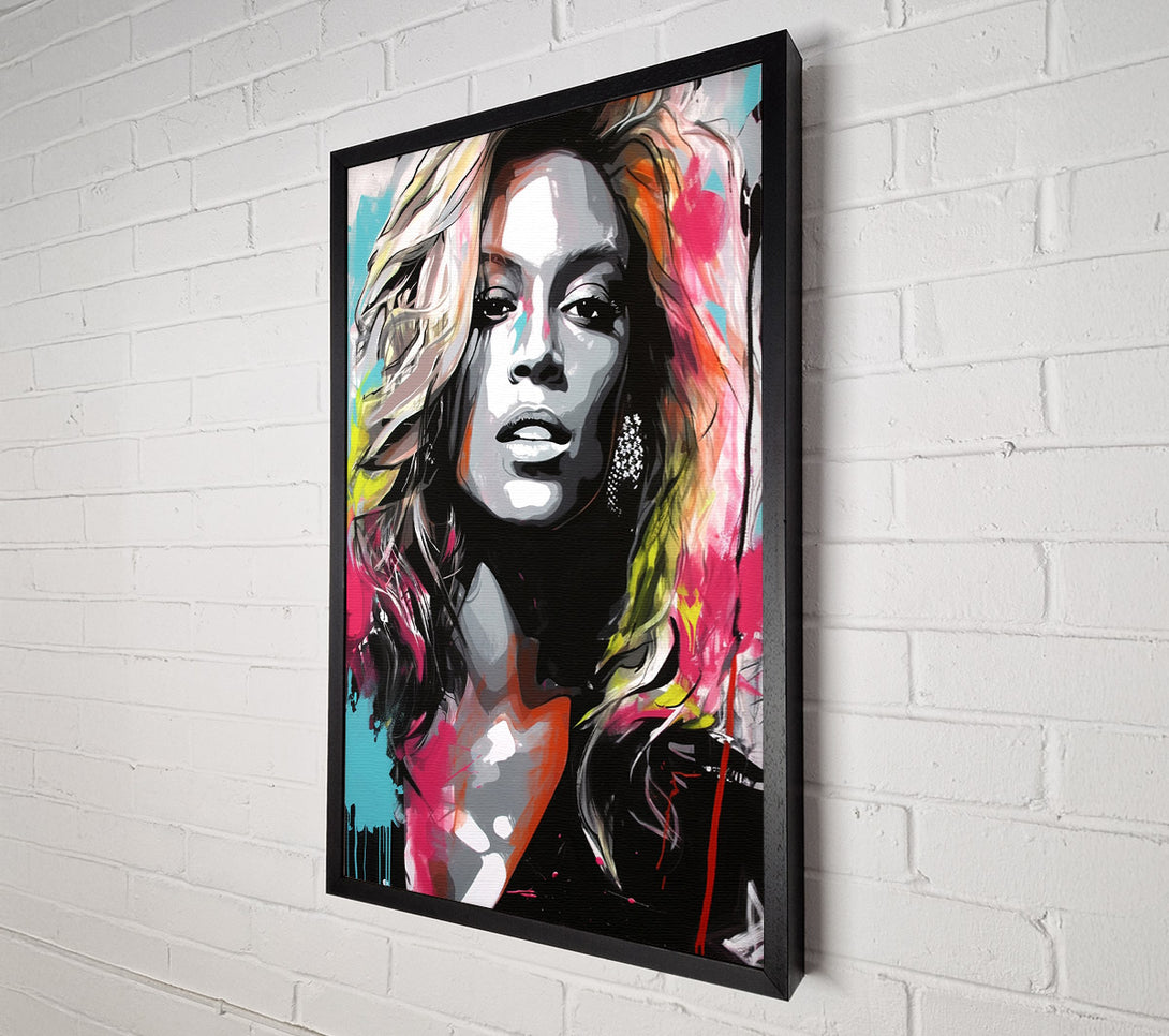  A Canvas Print of The Beauty Of Beyonce Canvas Print