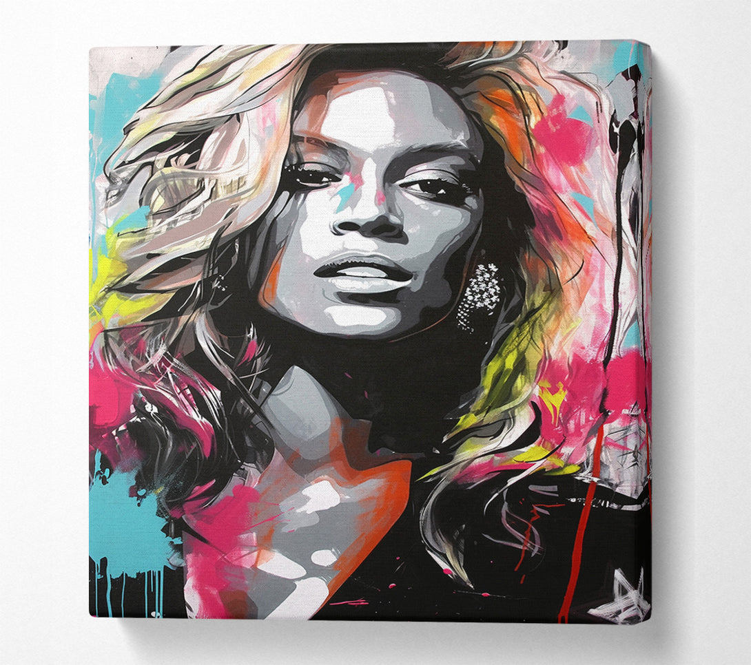  A Canvas Print of The Beauty Of Beyonce Canvas Print