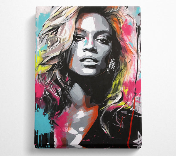  A Canvas Print of The Beauty Of Beyonce Canvas Print