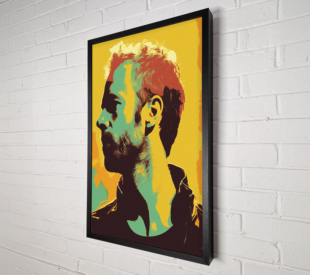  A Canvas Print of Technicolor Portrait Canvas Art