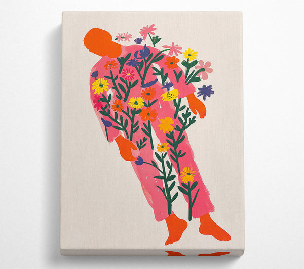  A Canvas Print of Flora'S Embrace Canvas Print