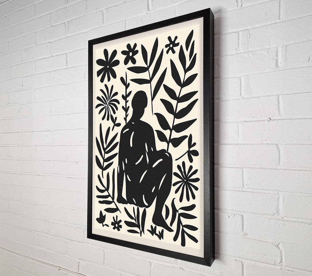  A Canvas Print of The Thinker Canvas Wall Art