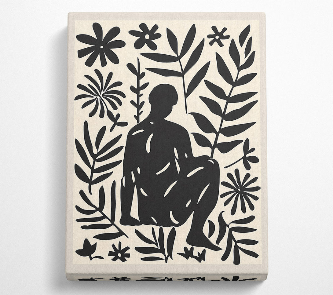  A Canvas Print of The Thinker Canvas Wall Art