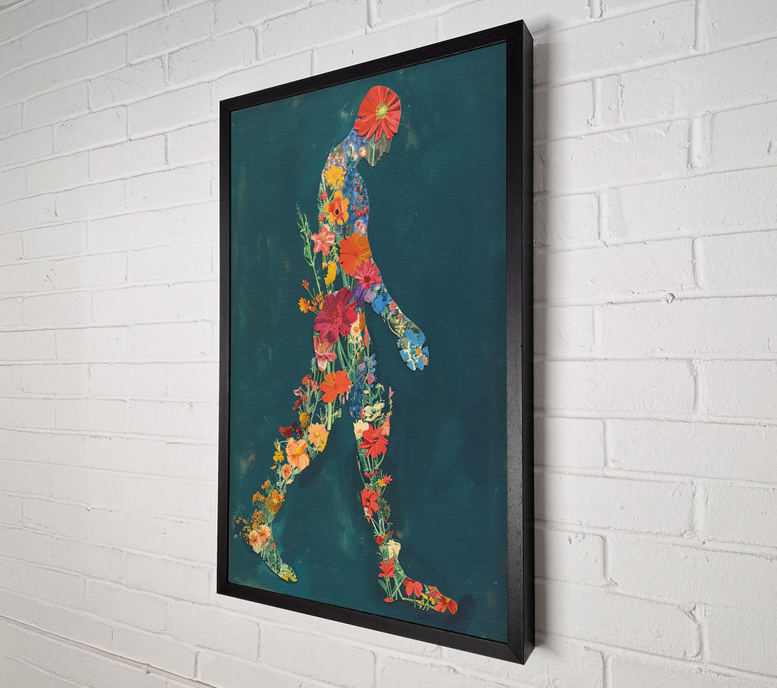  A Canvas Print of Flora'S Footsteps Canvas Art