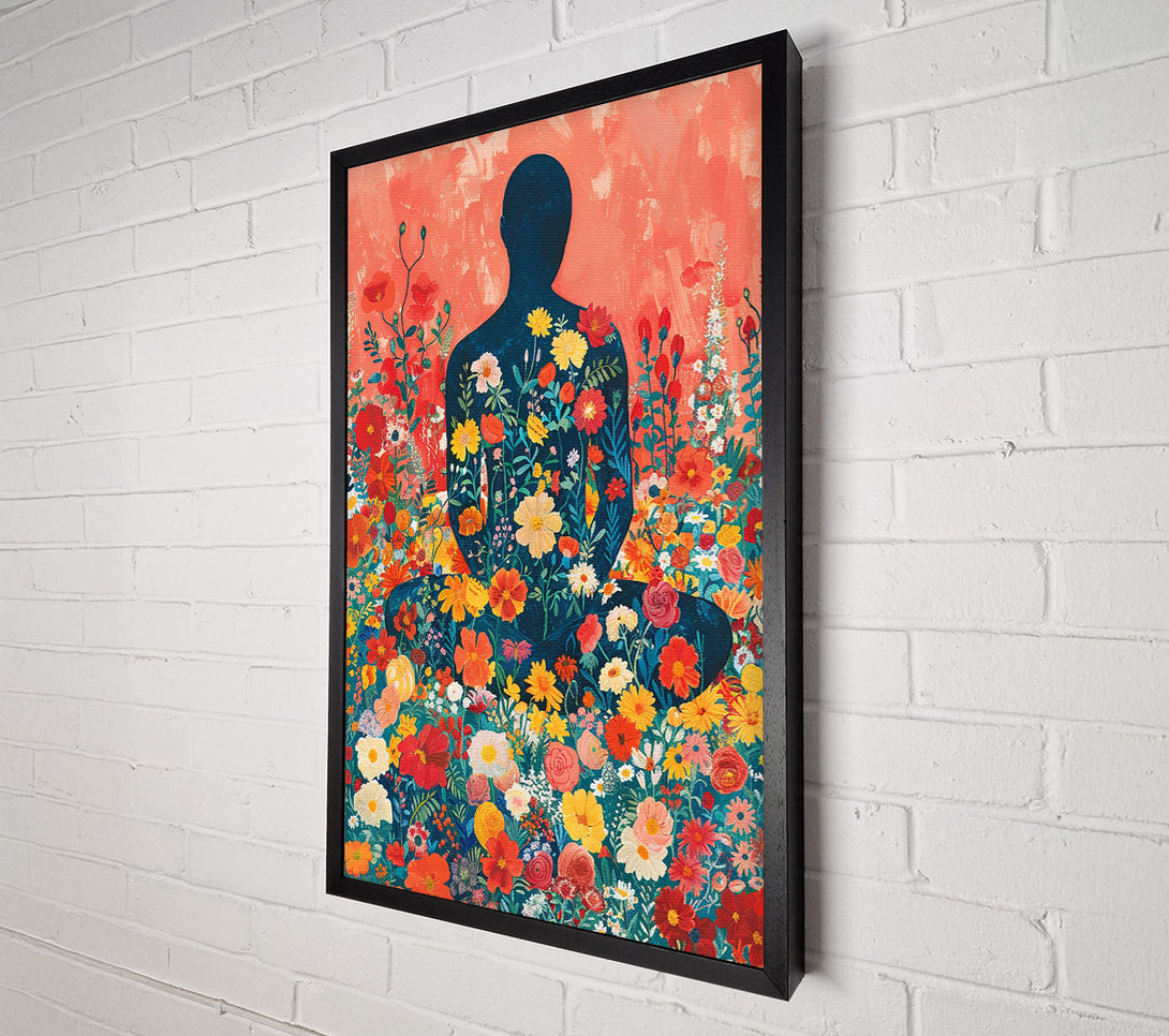  A Canvas Print of Tranquil Being Canvas Wall Art