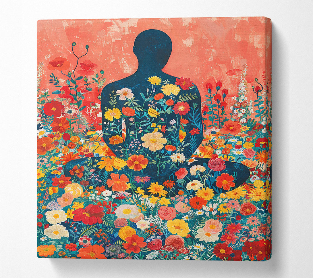  A Canvas Print of Tranquil Being Canvas Wall Art