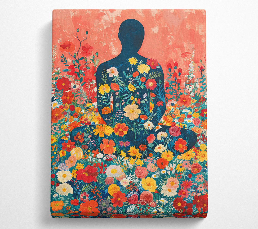  A Canvas Print of Tranquil Being Canvas Wall Art