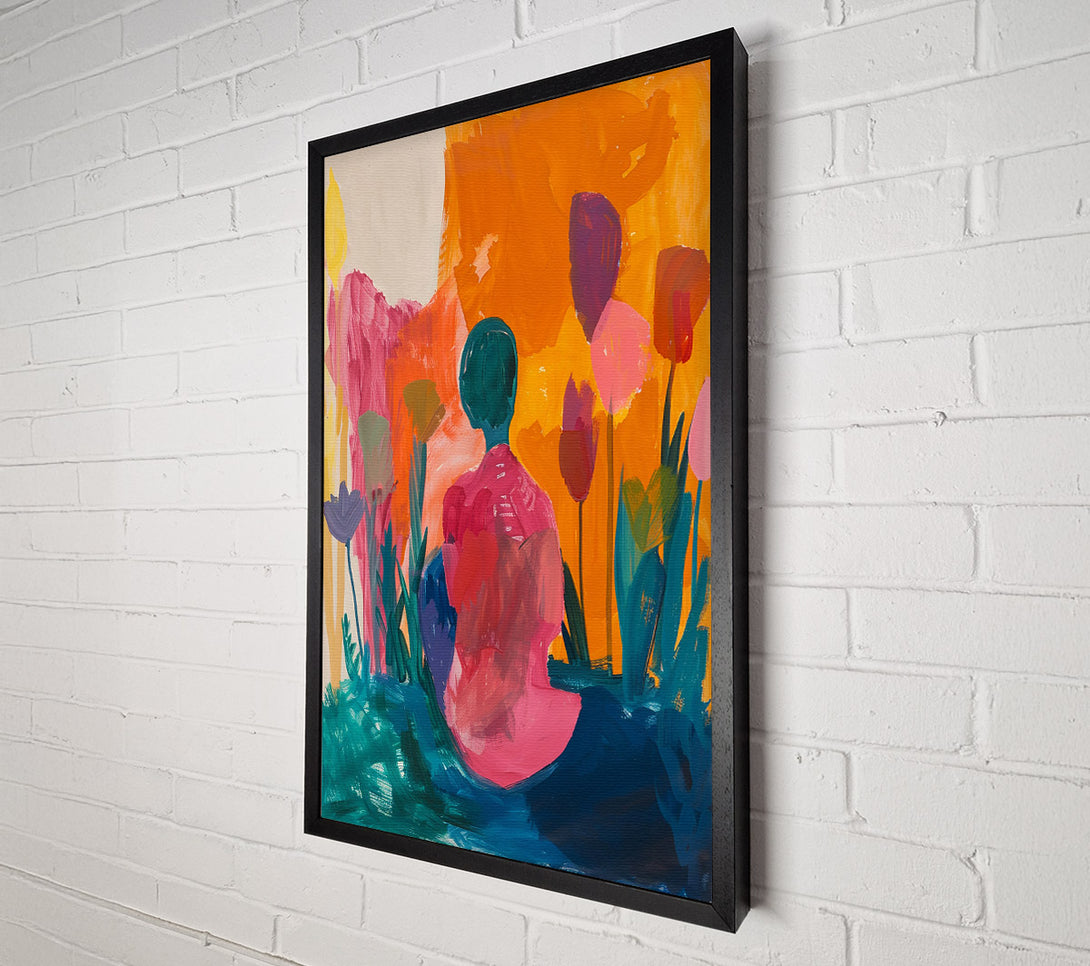  A Canvas Print of The Garden Of My Mind Canvas Print