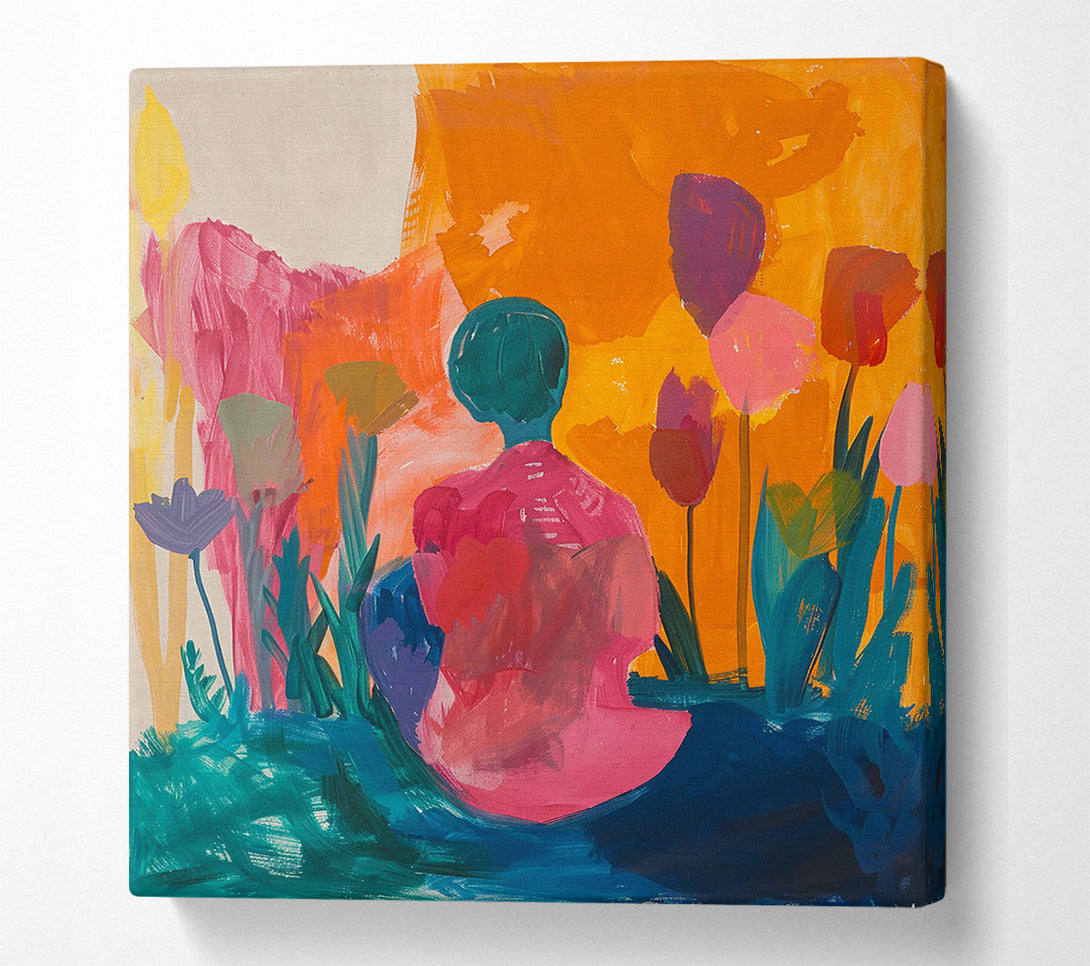  A Canvas Print of The Garden Of My Mind Canvas Print