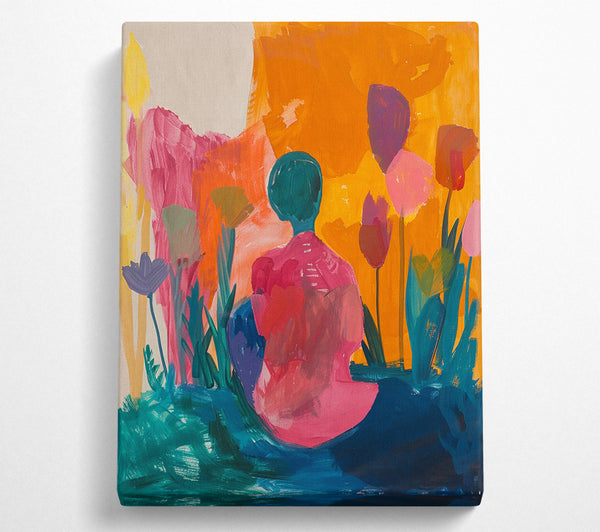 A Canvas Print of The Garden Of My Mind Canvas Print