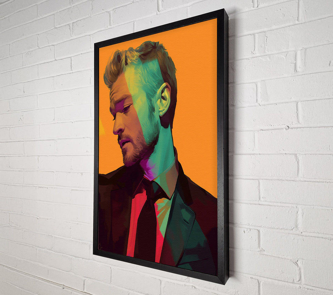  A Canvas Print of Justin Timberlake Canvas Art