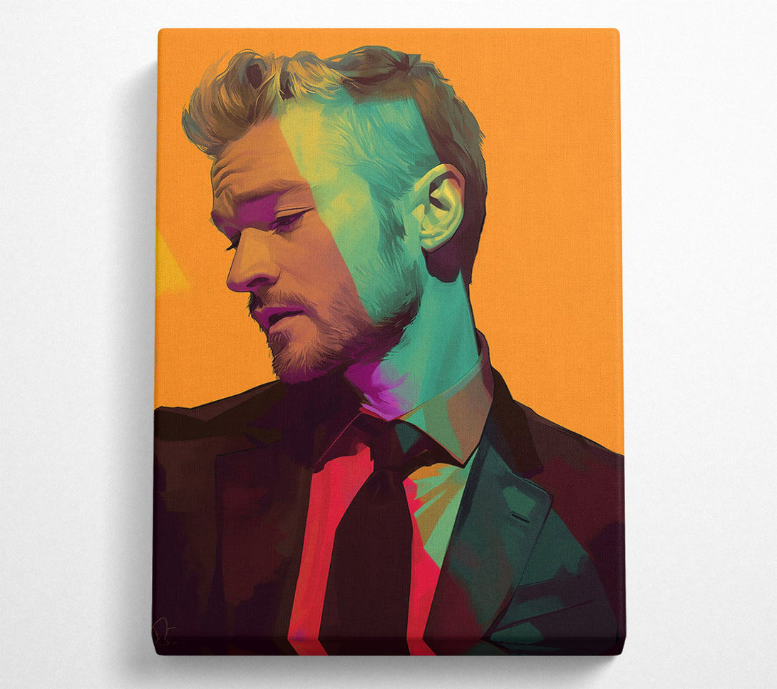  A Canvas Print of Justin Timberlake Canvas Art