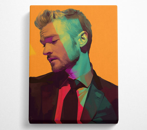  A Canvas Print of Justin Timberlake Canvas Art