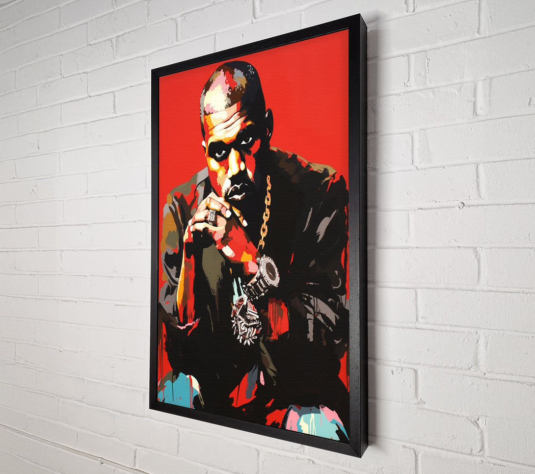  A Canvas Print of Kanye West Canvas Print