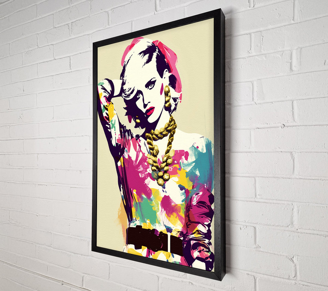  A Canvas Print of Material Girl Canvas Art